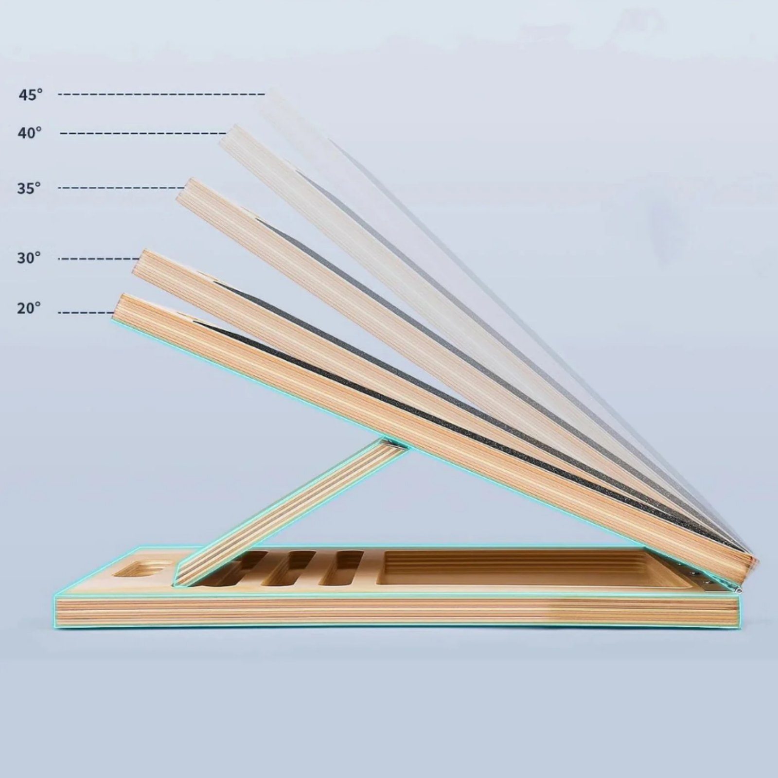 𝐒𝐢𝐦𝐩𝐥𝐢𝐯𝐚™ WoodFlex Ayarlanabilir Esneme Platformu